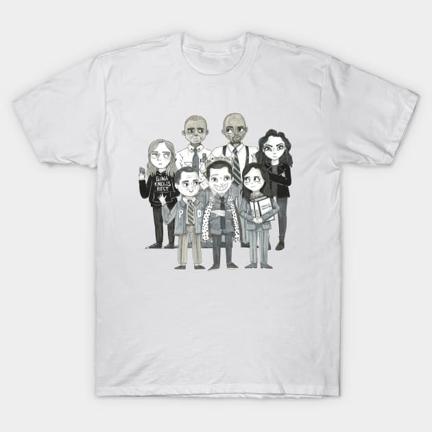 Brooklyn Nine Nine Squad T-Shirt by conshnobre